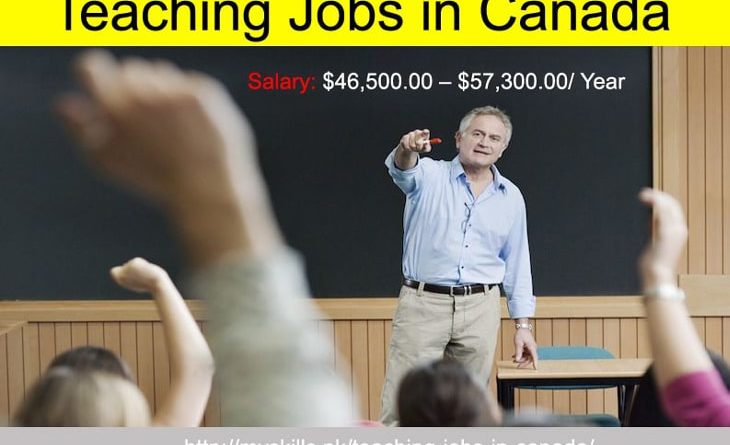 Teaching Jobs in Canada