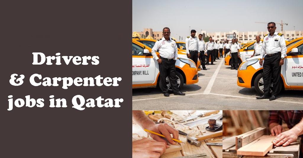 Drivers & Carpenter jobs in Qatar