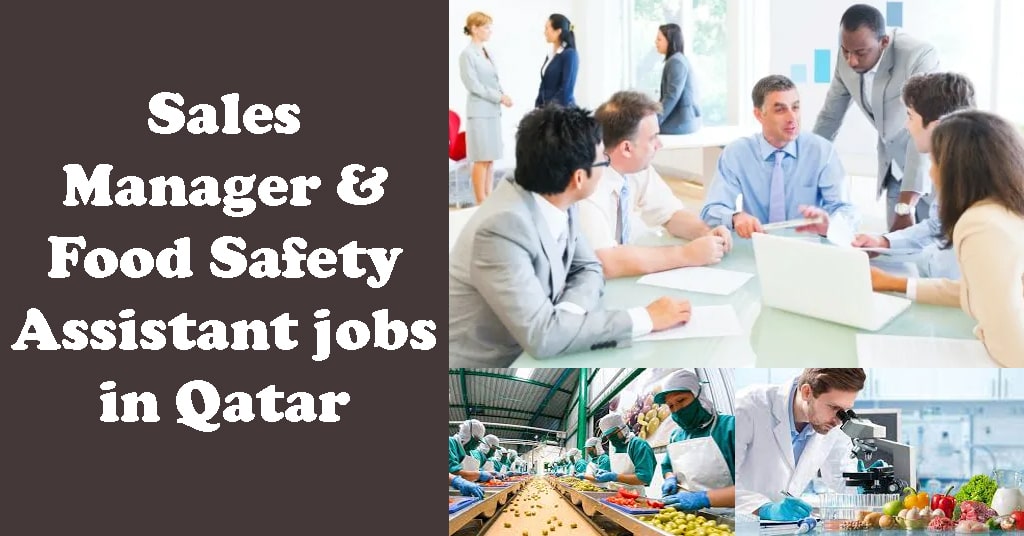 Sales Manager & Food Safety Assistant jobs in Qatar