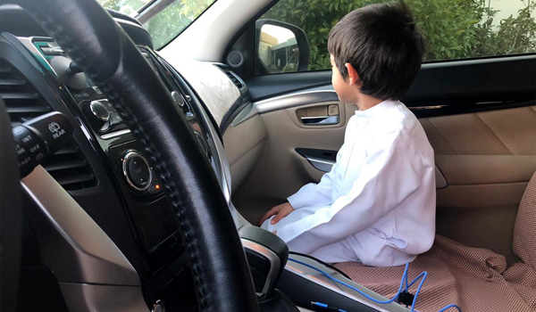 SR 500 fine for children sitting on front seat